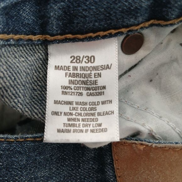 Aeropostale Design in NYC Slim Straight Men's Denim Jeans 29W X 26L - Picture 8 of 8